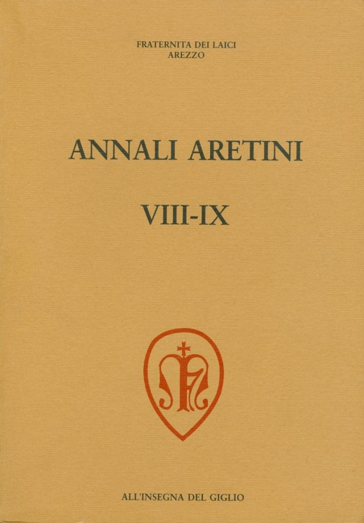 ANNALI ARETINI VIII-IX
