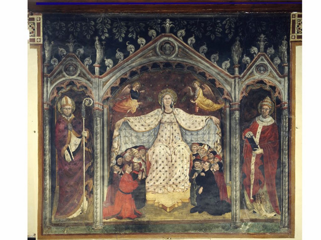 MADONNA DELLA MISERICORDIA E SANTI